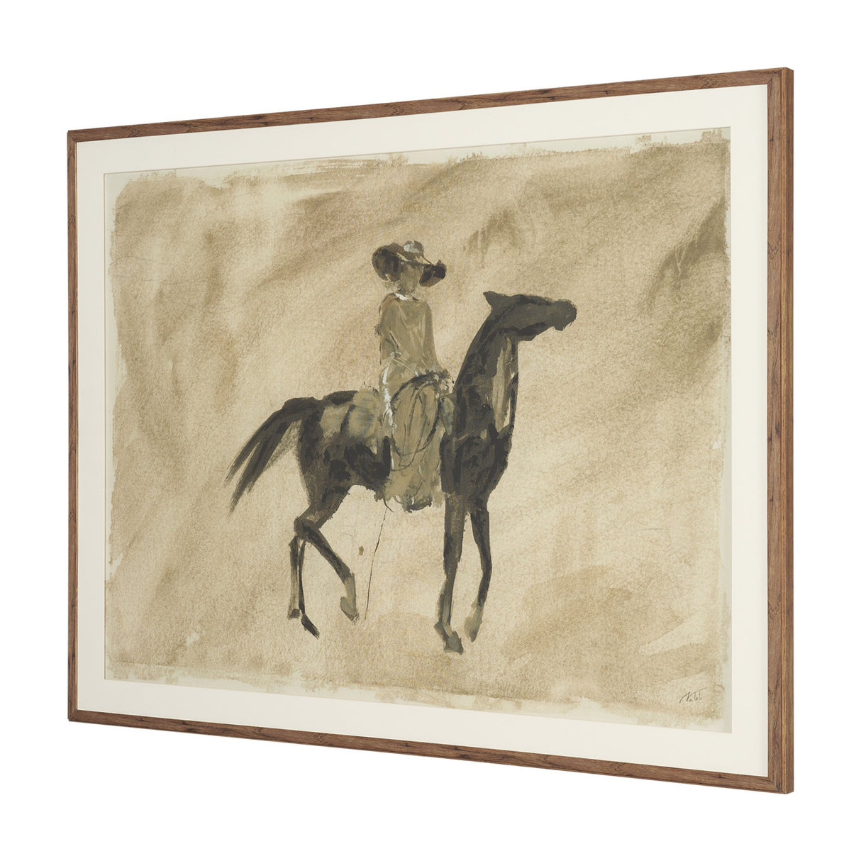 Sablette by Mercana Studio Textured Framed Artwork Matted under Glass from Mercana - Luna Furniture