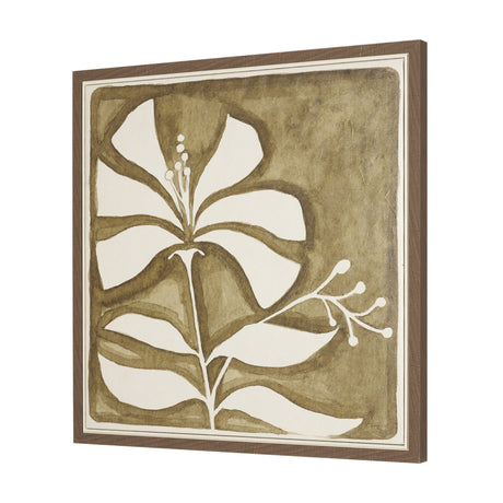 Spanish Tile Light I by Mercana Studio Hand-Embellished Textured Framed Canvas Artwork from Mercana - Luna Furniture