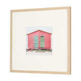 Beachfront Cabin by Shot By Clint Framed Photo Print Matted Under Glass from Mercana - Luna Furniture