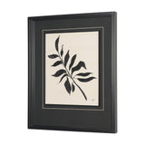 Laurel Branch by Cristina Bartl Villa Hand-Embellished Textured Framed Artwork Matted Under Glass from Mercana - Luna Furniture
