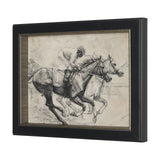 Equestrian Collection by Mercana Studio Textured Framed (Set of 6) from Mercana - Luna Furniture