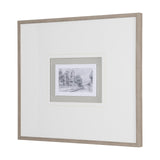Water Side I by PanPan a Framed Art Print Matted under Glass from Mercana - Luna Furniture