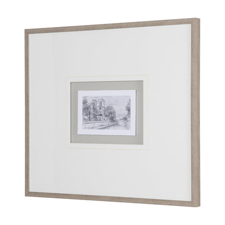 Water Side I by PanPan a Framed Art Print Matted under Glass from Mercana - Luna Furniture