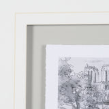 Water Side I by PanPan a Framed Art Print Matted under Glass from Mercana - Luna Furniture