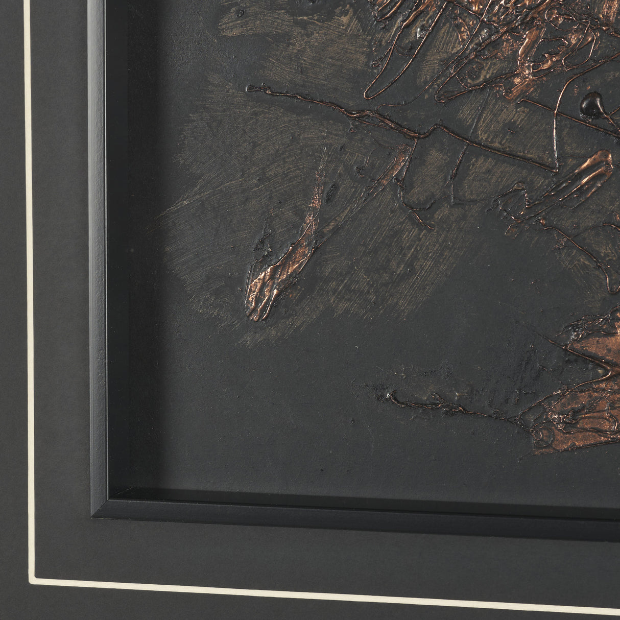 Gilded II by Mercana Studio Handmade Original Framed Artwork Matted under Glass from Mercana - Luna Furniture