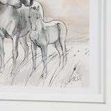 Elegant Beauties by Mercana Studio Framed Artwork Matted Under Glass (Set of 2) from Mercana - Luna Furniture