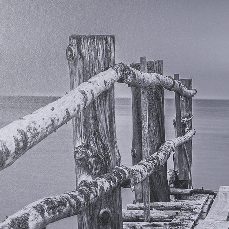 Where Water Waits by Chad Mackay Textured FramedPhoto Print Matted under Glass from Mercana - Luna Furniture