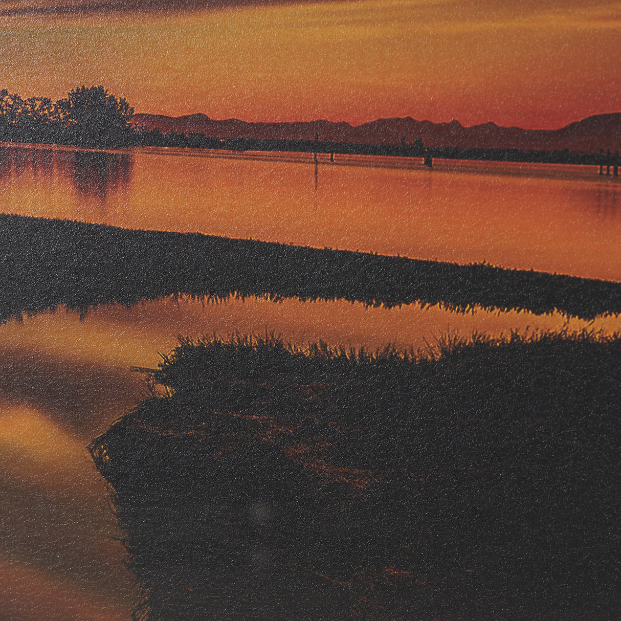 Last Light by Chad Mackay Textured FramedPhoto Print Matted Under Glass from Mercana - Luna Furniture