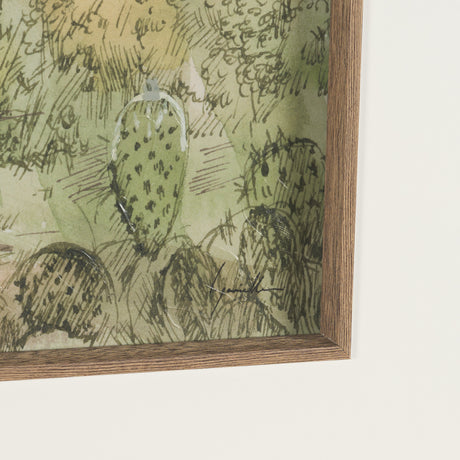 Red Rock Country I by Mercana Studio Hand-Embellished Framed Artwork Matted under Glass from Mercana - Luna Furniture