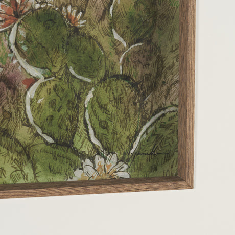 Red Rock Country II by Mercana Studio Hand-Embellished Framed Artwork Matted under Glass from Mercana - Luna Furniture