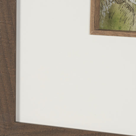 Red Rock Country III by Mercana Studio Hand-Embellished Framed Artwork Matted under Glass from Mercana - Luna Furniture