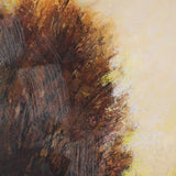 Golden Quiet II by Mercana Studio Hand-Embellished Textured Framed Artwork Matted under Glass from Mercana - Luna Furniture
