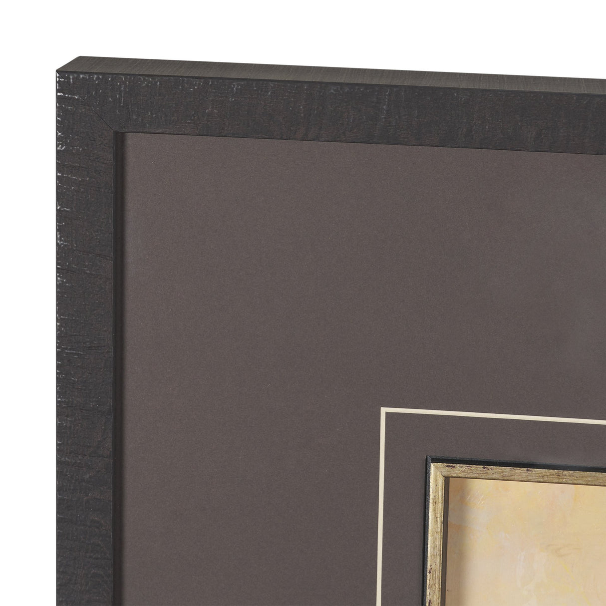 Horizon's Glow by Mercana Studio Hand-Embellished Textured Framed Artwork Matted under Glass from Mercana - Luna Furniture