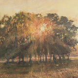 Horizon's Glow by Mercana Studio Hand-Embellished Textured Framed Artwork Matted under Glass from Mercana - Luna Furniture