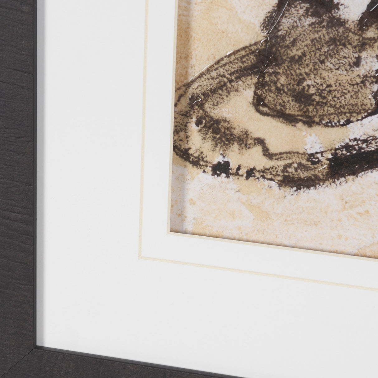 "Hat Trick" by Mercana Studio Hand-Embellished Textured Framed Artwork Matted under Glass from Mercana - Luna Furniture
