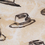 "Hat Trick" by Mercana Studio Hand-Embellished Textured Framed Artwork Matted under Glass from Mercana - Luna Furniture