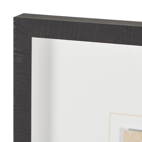 Campaign by Mercana Studio Hand-Embellished Textured Framed Artwork Matted Under Glass from Mercana - Luna Furniture