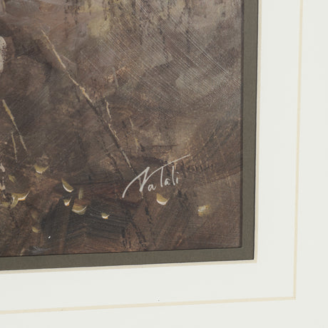 The Loyal Tracker I by Mercana Studio Textured Framed Artwork Matted under Glass from Mercana - Luna Furniture