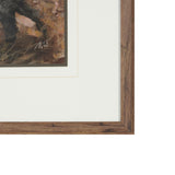 The Loyal Tracker II by Mercana Studio Textured Framed Artwork Matted under Glass from Mercana - Luna Furniture