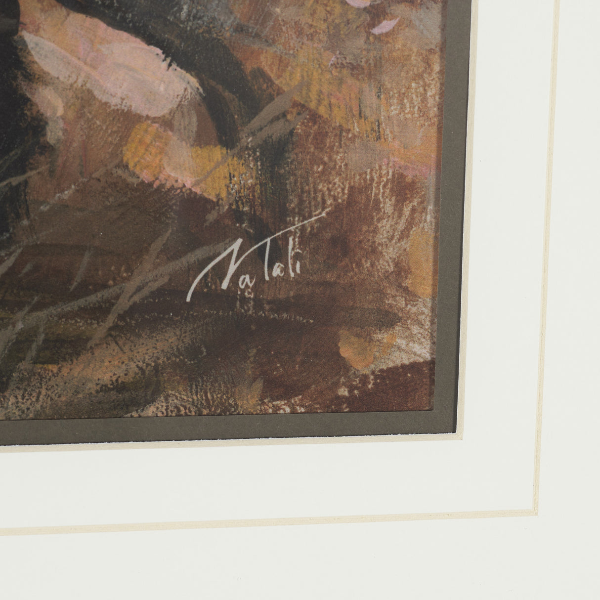 The Loyal Tracker II by Mercana Studio Textured Framed Artwork Matted under Glass from Mercana - Luna Furniture