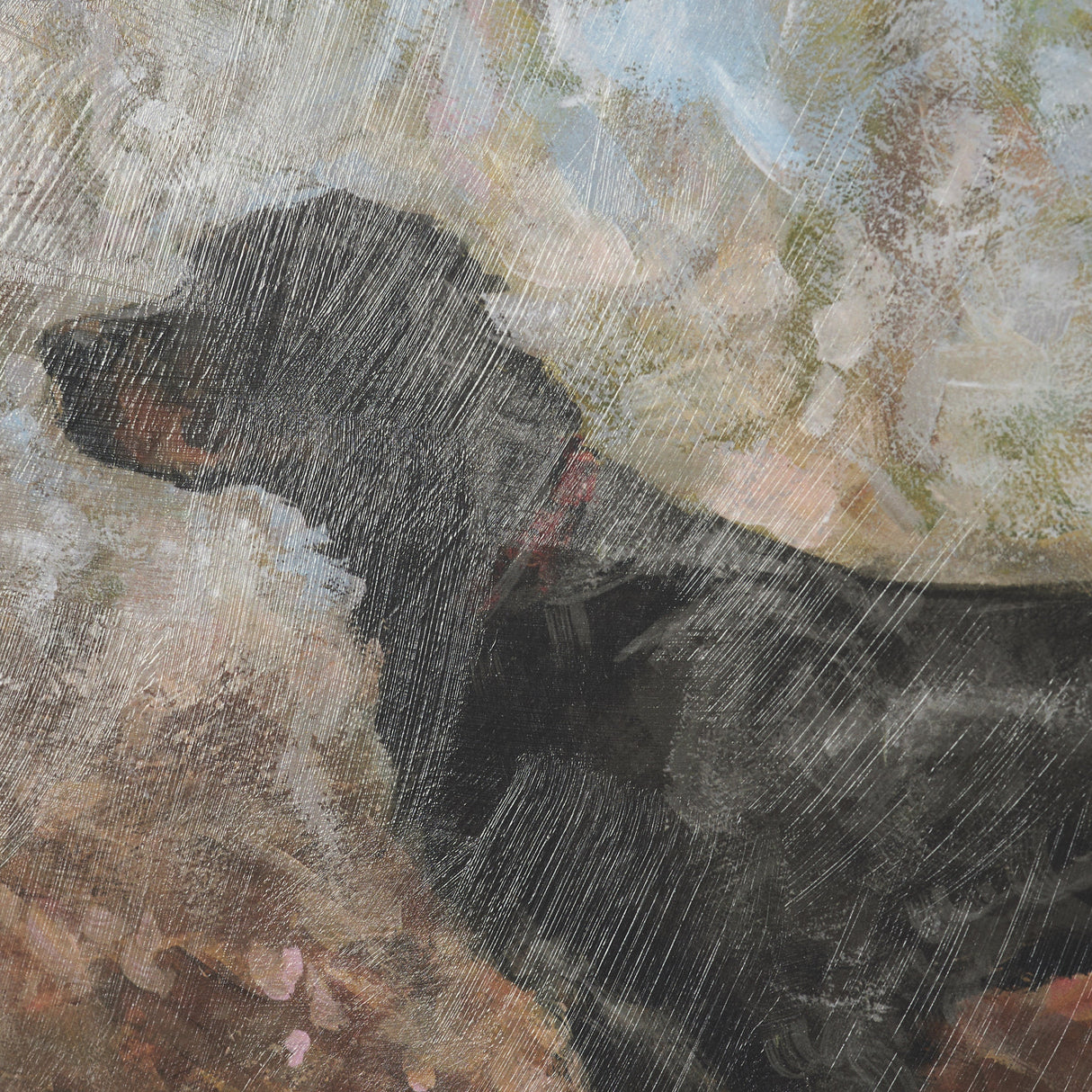 The Loyal Tracker II by Mercana Studio Textured Framed Artwork Matted under Glass from Mercana - Luna Furniture