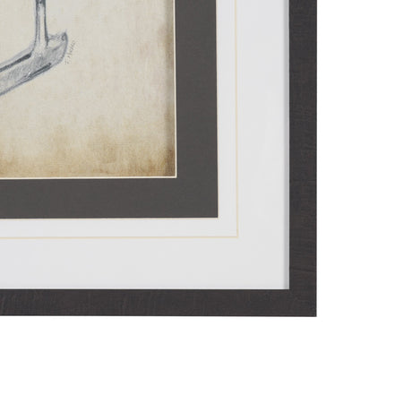 Vintage Golf Club II by Mercana Studio Hand-Embellished Textured Framed Artwork Matted under Glass from Mercana - Luna Furniture