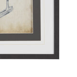 Vintage Golf Club III by Mercana Studio Hand-Embellished Textured Framed Artwork Matted under Glass from Mercana - Luna Furniture