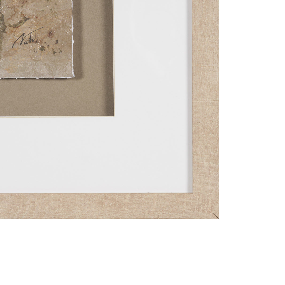 Amber Horizon III by Mercana Studio Textured Framed Artwork Matted Under Glass from Mercana - Luna Furniture