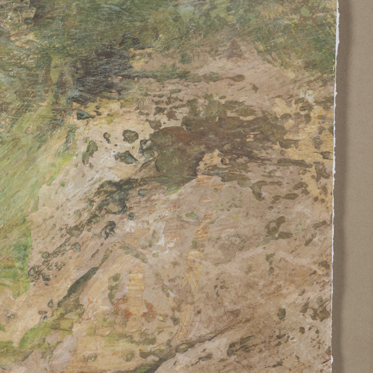 Amber Horizon IV by Mercana Studio Textured Framed Artwork Matted Under Glass from Mercana - Luna Furniture