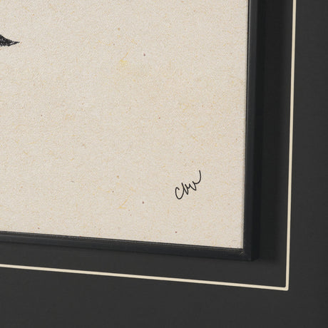 Olive Branch by Cristina Bartl Villa Hand-Embellished Textured Framed Artwork Matted under Glass from Mercana - Luna Furniture