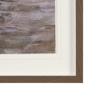 Peaceful Forest II by Mercana Studio Hand-Embellished Textured Framed Artwork Matted under Glass from Mercana - Luna Furniture
