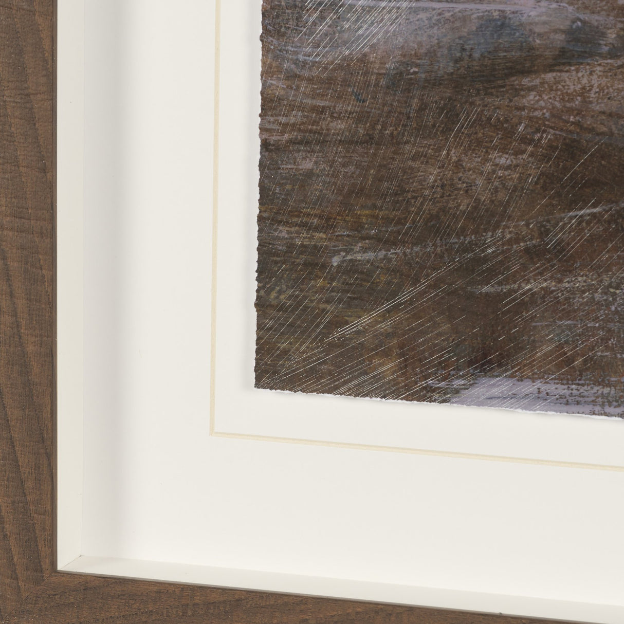 Peaceful Forest II by Mercana Studio Hand-Embellished Textured Framed Artwork Matted under Glass from Mercana - Luna Furniture