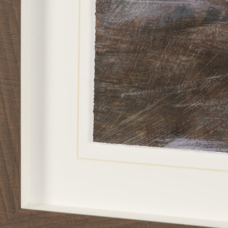 Peaceful Forest II by Mercana Studio Hand-Embellished Textured Framed Artwork Matted under Glass from Mercana - Luna Furniture