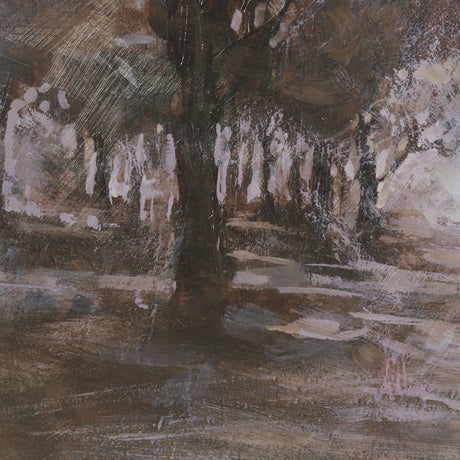 Peaceful Forest II by Mercana Studio Hand-Embellished Textured Framed Artwork Matted under Glass from Mercana - Luna Furniture
