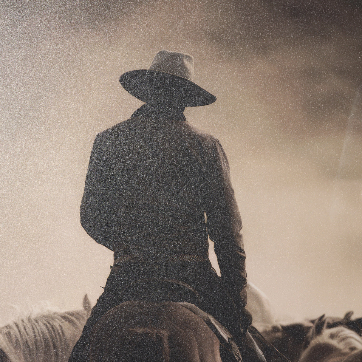 Western Horse Drive by Andreas Magnusson Textured FramedPhoto Print Matted under Glass from Mercana - Luna Furniture