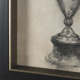Equestrian Collection by Mercana Studio Textured Framed (Set of 6) from Mercana - Luna Furniture