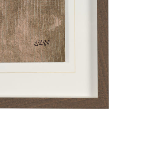 Horse Herd by Mercana Studio Hand-Embellished Textured Framed Artwork Matted under Glass from Mercana - Luna Furniture