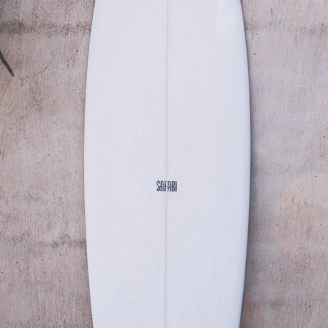 White Surfboard by Shot By Clint Framed Photo Print Matted under Glass from Mercana - Luna Furniture