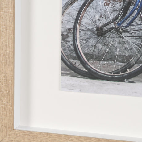 Rustic Bicycyle Scene by Shot By Clint Framed Photo Print Matted under Glass from Mercana - Luna Furniture
