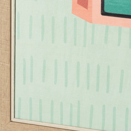 Strike II by Veronique Charron Hand Embelished Textured Framed Canvas Artwork from Mercana - Luna Furniture