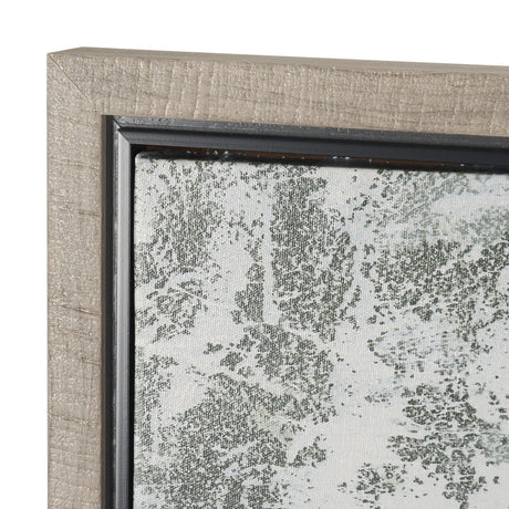 Verdant II by Mercana Studio Hand-Embellished Textured Framed Canvas Artwork from Mercana - Luna Furniture