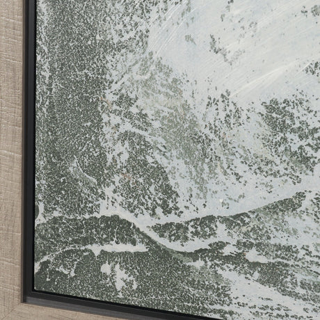Verdant II by Mercana Studio Hand-Embellished Textured Framed Canvas Artwork from Mercana - Luna Furniture