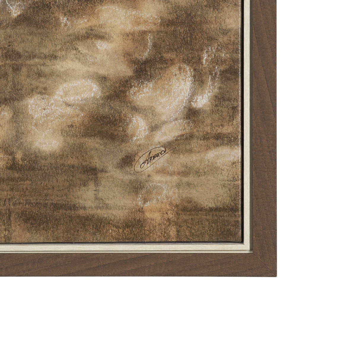 Wall of Shadows II by Mercana Studio Hand-Embellished Textured Framed Canvas Artwork from Mercana - Luna Furniture