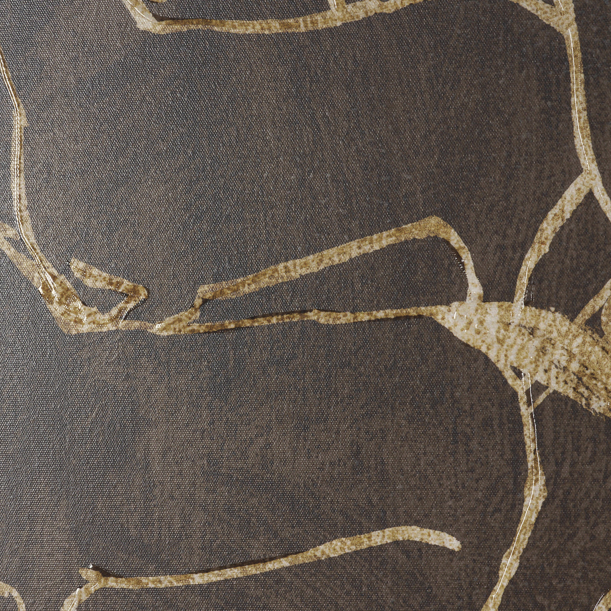 Flaxen Chestnut by Mercana Studio Hand-Embellished Textured Framed Canvas Artwork from Mercana - Luna Furniture