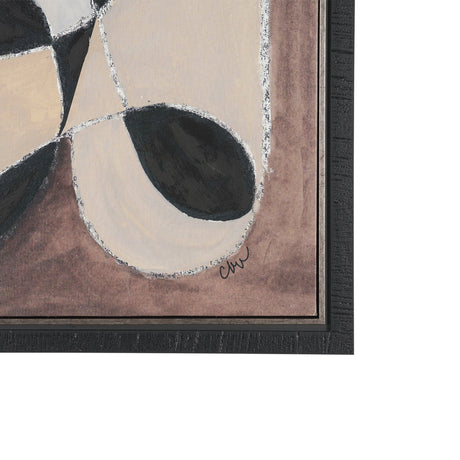 Desert Currents by Cristina Bartl Villa Hand-Embellished Textured Framed Canvas Artwork from Mercana - Luna Furniture