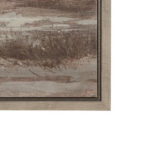 Quiet Horizon II by Mercana Studio Hand-Embellished Textured Framed Canvas Artwork from Mercana - Luna Furniture