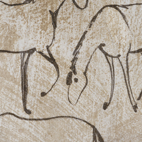 Buckskin by Mercana Studio Hand-Embellished Textured Framed Canvas Artwork from Mercana - Luna Furniture