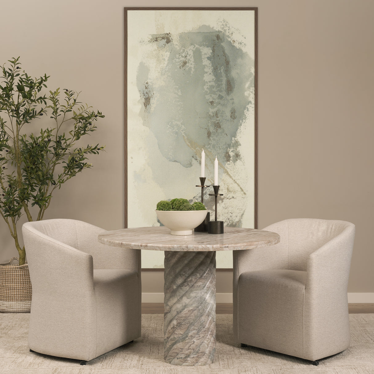 Gauge by Ira Havuka Hand-Embellished Textured Framed Canvas Artwork from Mercana - Luna Furniture
