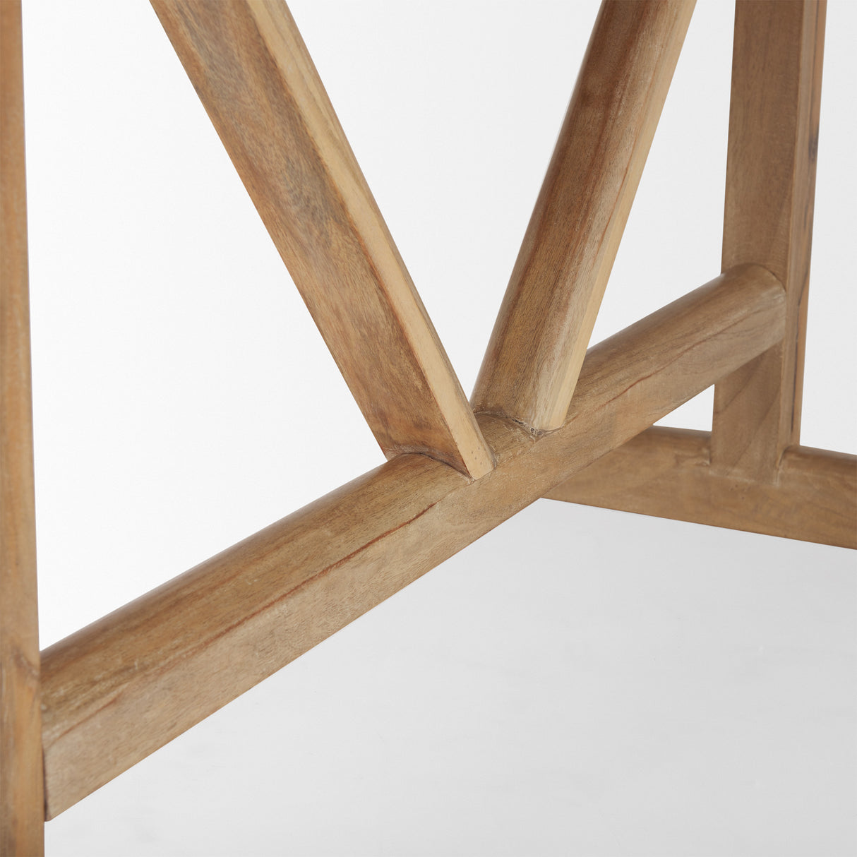 Viktor 94"L Light Brown Solid Wood Dining Table from Mercana - Luna Furniture