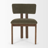 Soho Curved Open Back Olive Tripod Frame Dining Chair from Mercana - Luna Furniture